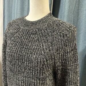 Women's FRENCH CONNECTION Gray Long Sleeve Sweater Top Size XS